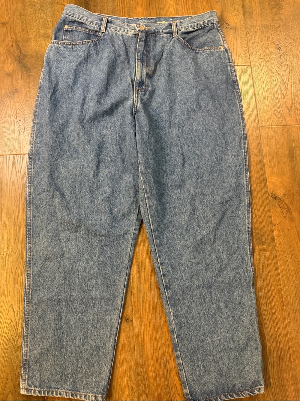 Vintage 90s Gitano Women's Straight Leg Blue Denim Jeans